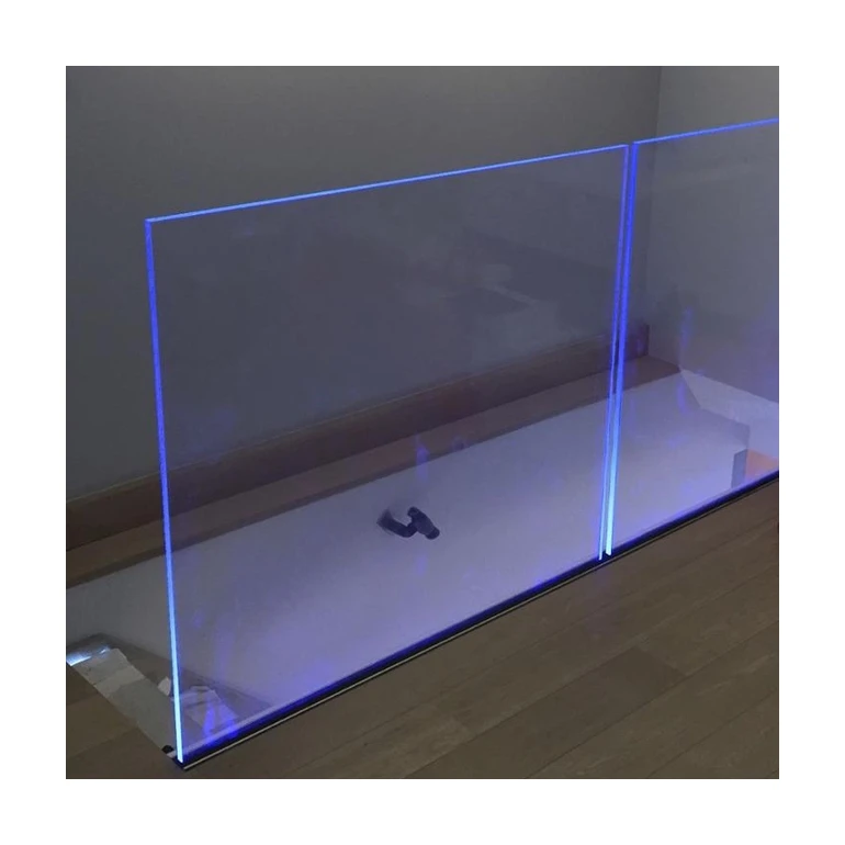 glass balustrade led lighting