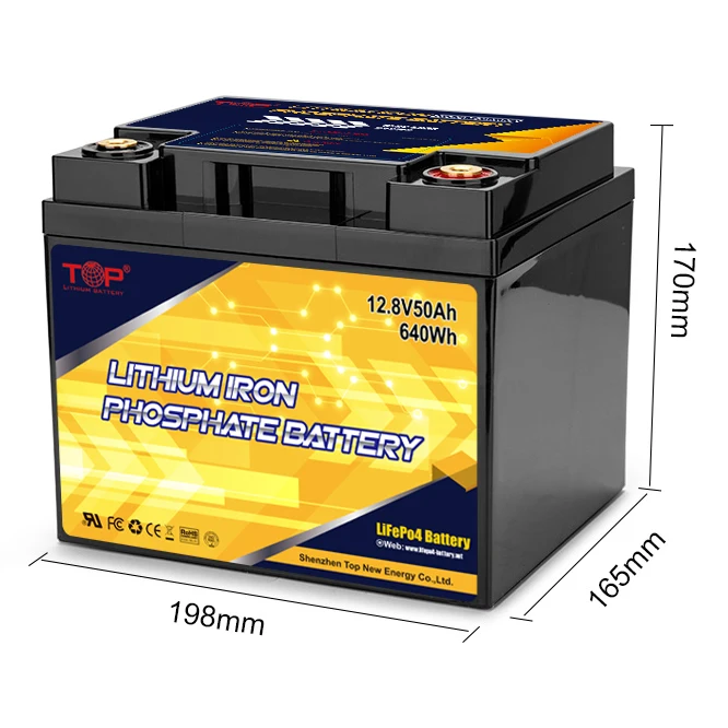 12v 80ah Long Cycle Life Lithium Iron Phosphate Marine Battery Buy