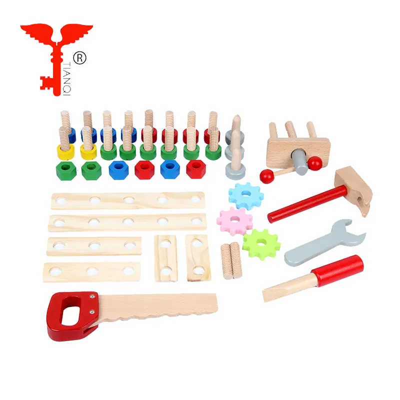 Оптовая продажа, простой дизайн, платформа для инструментов, игрушки, Деревянный инструмент, игрушки для детей