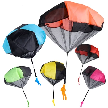 2 Pezzi Giocattoli per Paracadute Giocattoli Paracadutisti per Bambini