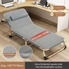 190*75cm gray widened square tube-gray breathable cotton pad