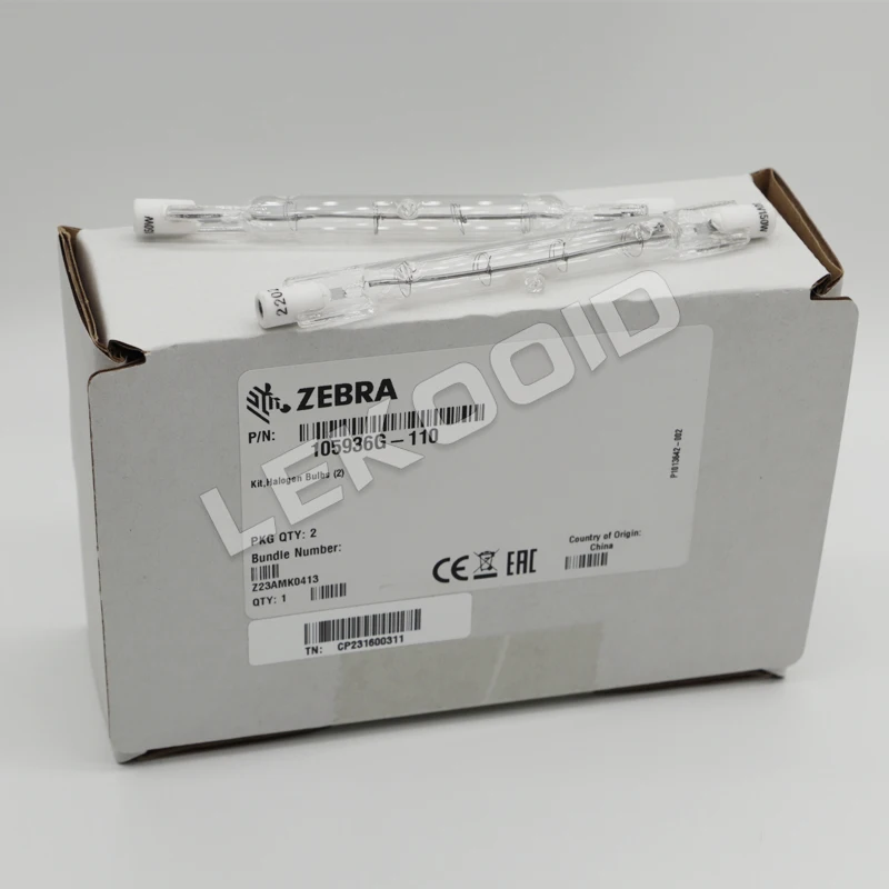 人気激安 ZXP9 CARD 105936G-110 BULBS HALOGEN - KIT PART SPARE PRINTER ネイルチップ・付け爪