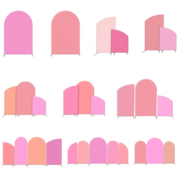 Бесплатный дизайн на заказ, настенная Арка 7 футов, детское украшение на день рождения, свадьбу, вечеринку, двусторонняя АРКА, натяжение, фоновая стойка и чехлы