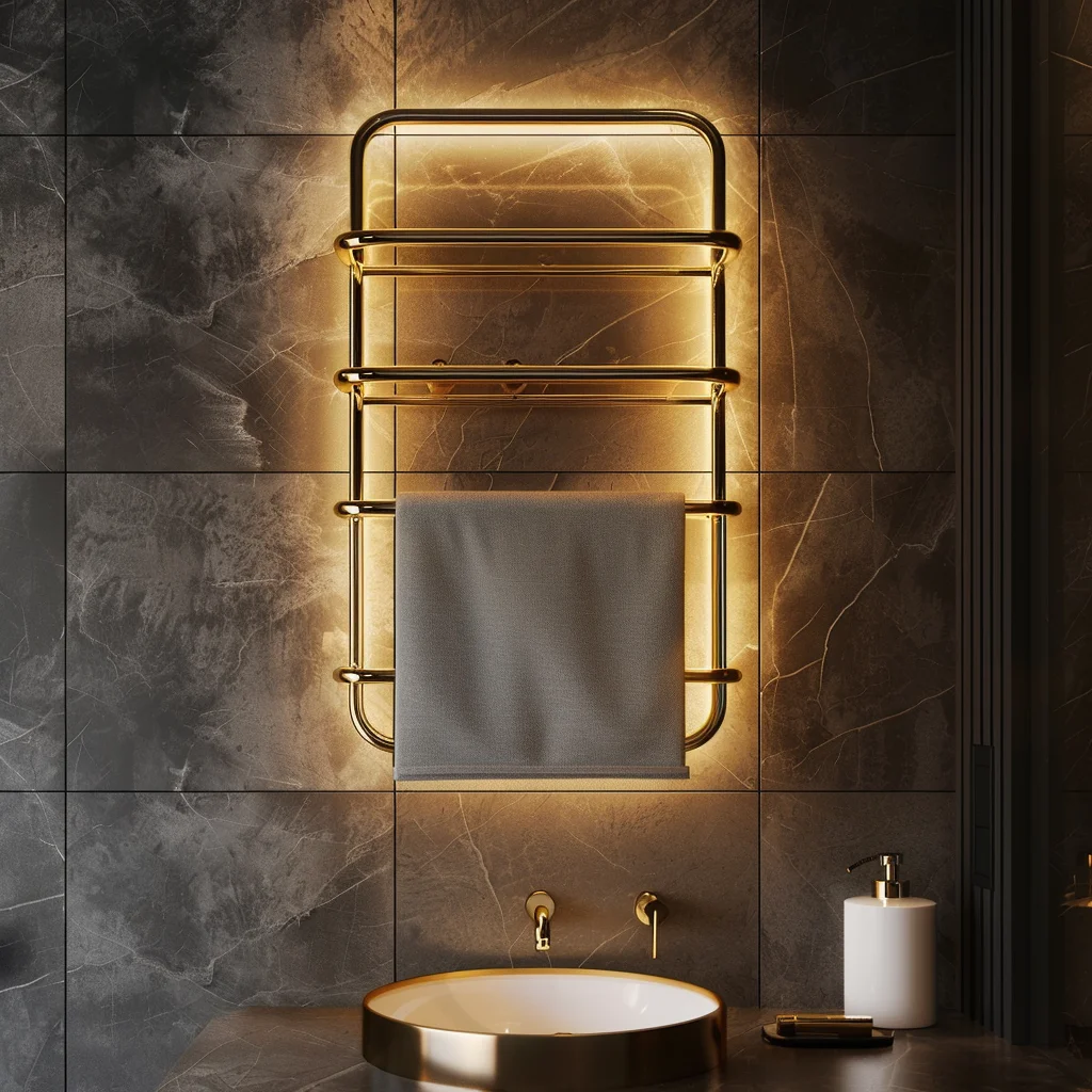 Professional Heated Towel Rack Wall Mounted Towel Heater Radiator ...