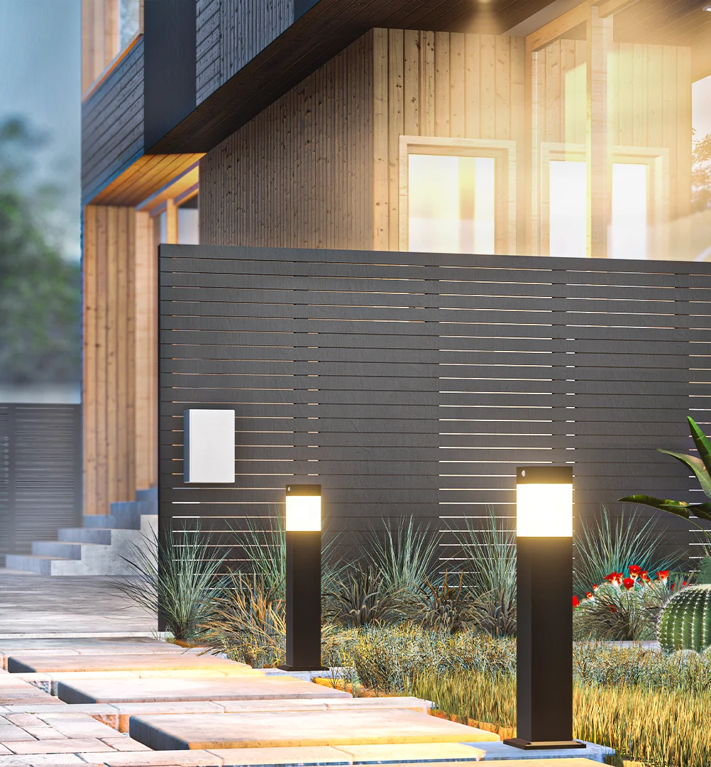 Solar Pathway Lights Outdoor Waterproof, Auto On/Off Landscape Lighting for Garden