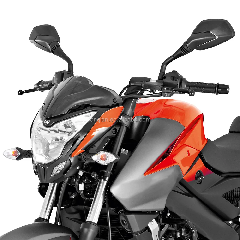  RKRCXH - Parabrisas de motocicleta para Bajaj Pulsar NS200 NS  200 Deflector Protector de moto frontal de viento Accesorios de parabrisas  doble burbuja motocicleta deflector de viento parabrisas : Automotriz