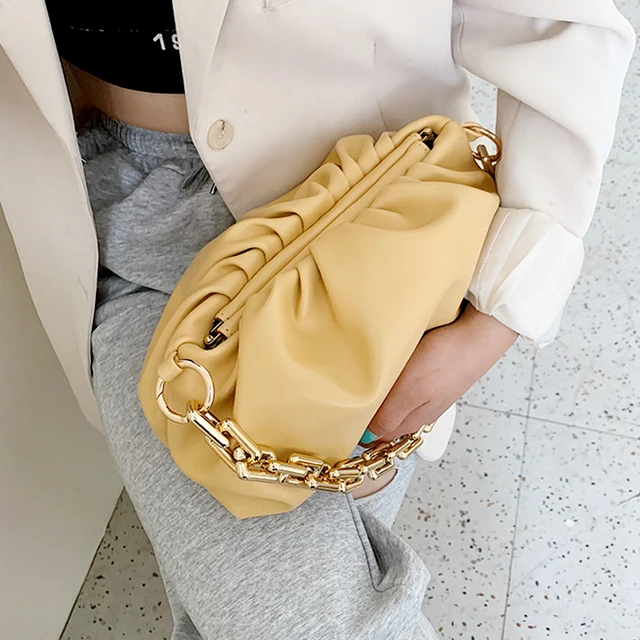 Fashion designers shoulder dumpling bags women sling crossbody purses cloud handbags for women lady - Image 2