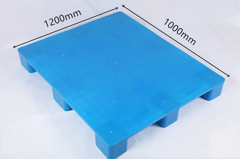 Produsent Grossist 1200*1000mm Tungt Bygget Enkelt Ansikt 9 Bein Flat Top Palett