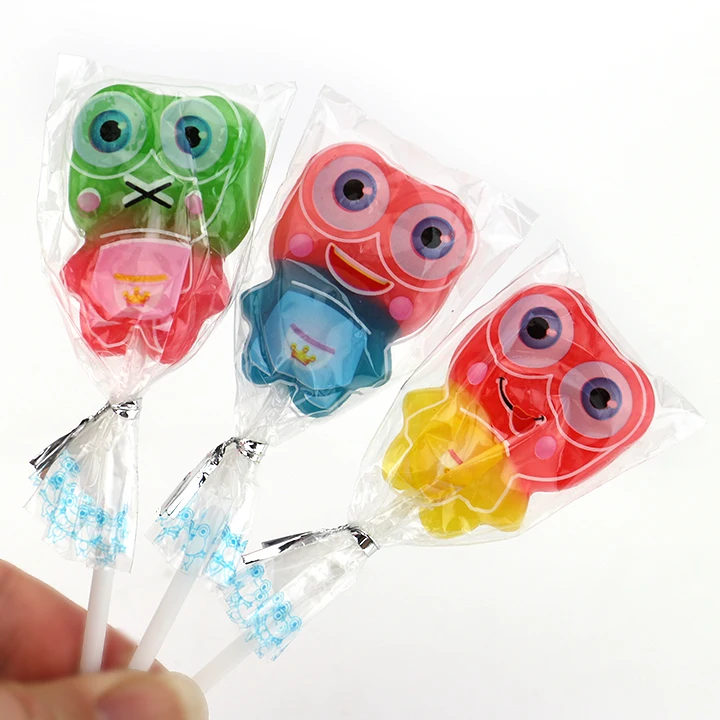 frog hard lollipop