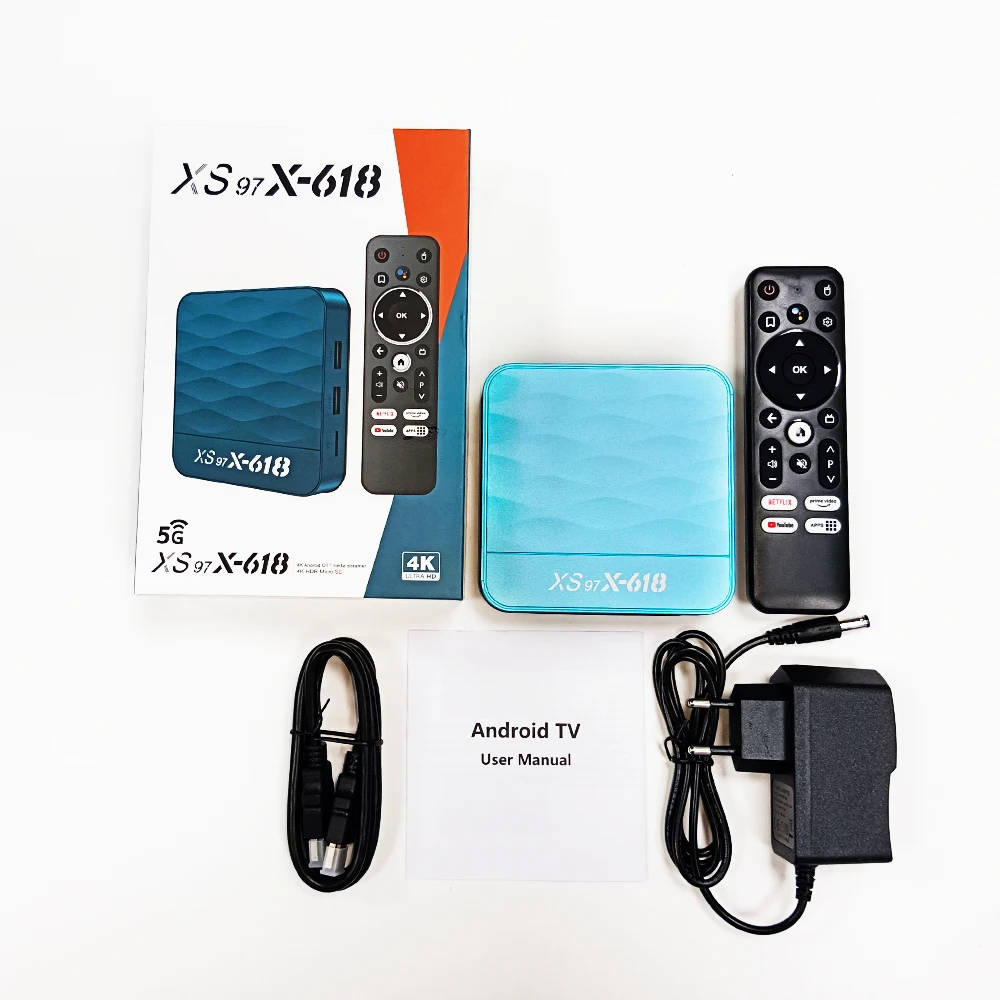 Allwinner H618 Chip TV Box - Android 4K Set-Top XS97 X-618 Allwinner H618 Chip TV Box - Android 4K Set-Top XS97 X-618