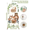Housse d'arche animaux de la forêt - 80 * 180cm - 100g polyester