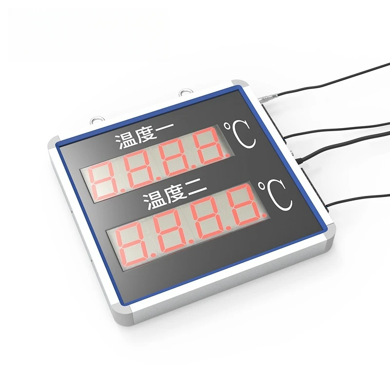 KASINTON JSD-DP03A Large Screen Temperature Controller Led Screen Dual Channel Temperature Display Meter