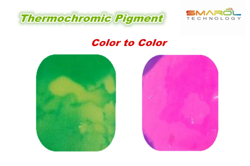 Reversible Thermochromic Ink Heat Sensitive Ink/pigment For Textile ...