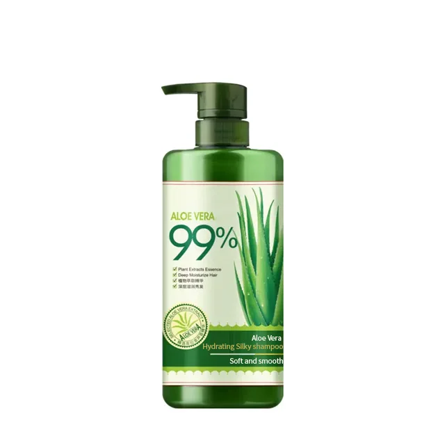 Aloe Vera Gel Anti-dandruff Silky Shampoo 800ml Anti Dandruff Shampoo From  Original Manufacturer