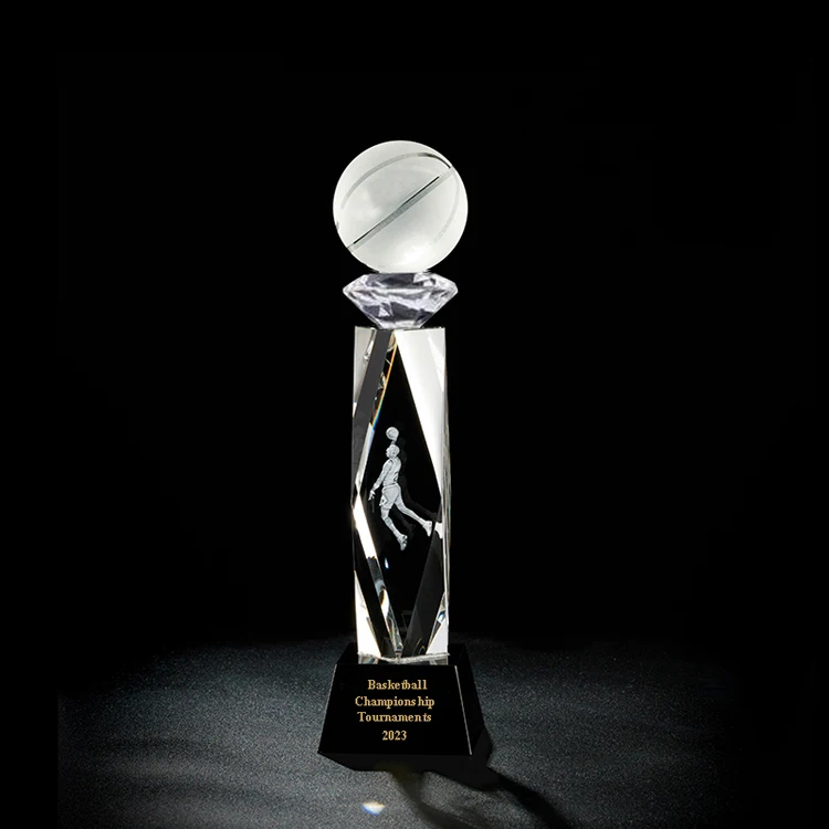 product professional championship tournaments award custom mvp sports crystal basketball trophy-31