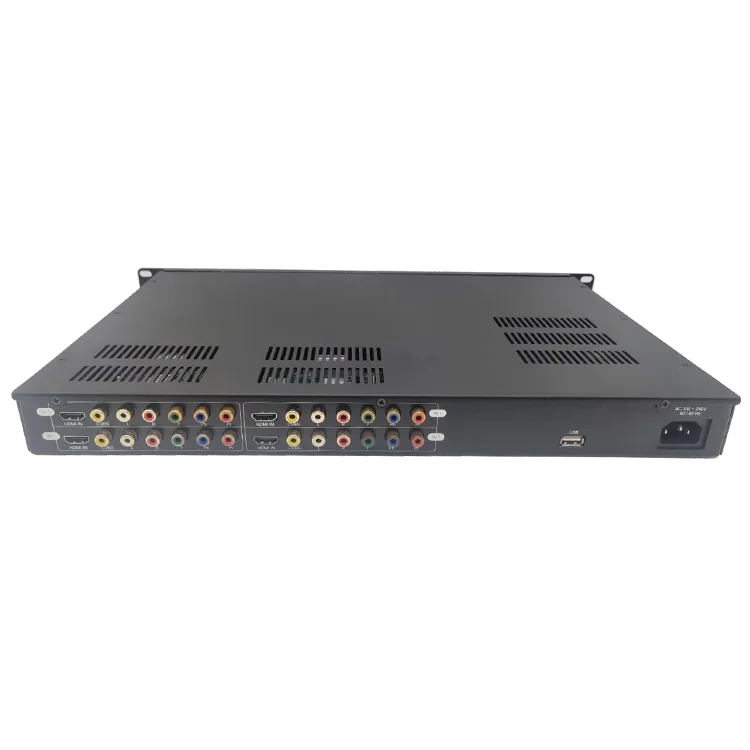 Promotional 4 Channels HDMI RCA Component or Composite Audio Video to HD IP Streamer Streaming Encoder Server