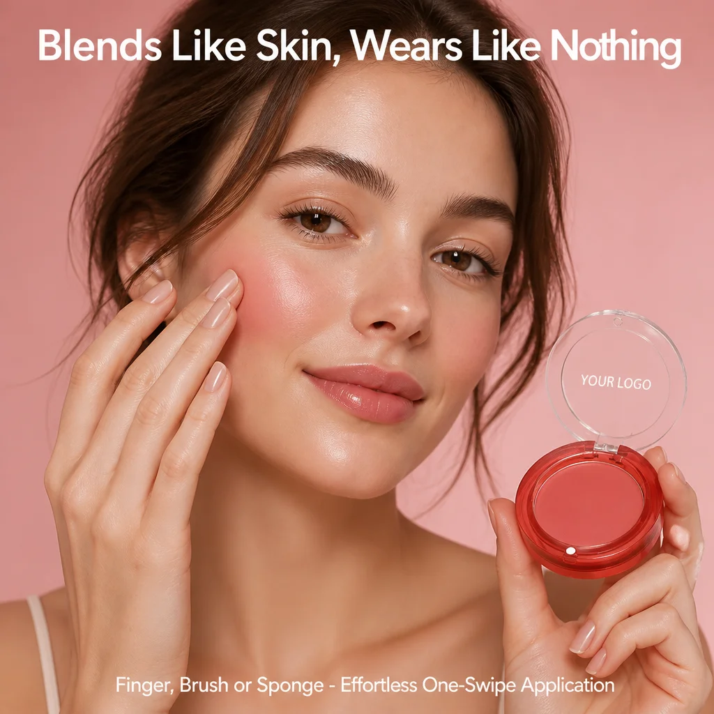 product fashion makeup cream blush custom logo private label waterproof long lasting velvet matte cheek mud vendor oem-9