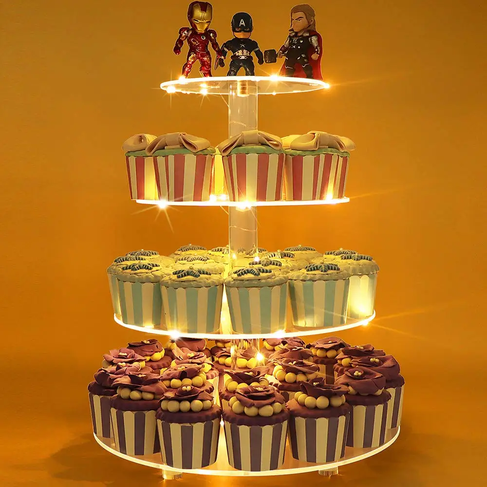 Lego Cupcakes Stand Suporte Torre De Cupcake Tier, Suporte De