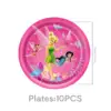 10 platos de 7 pulgadas