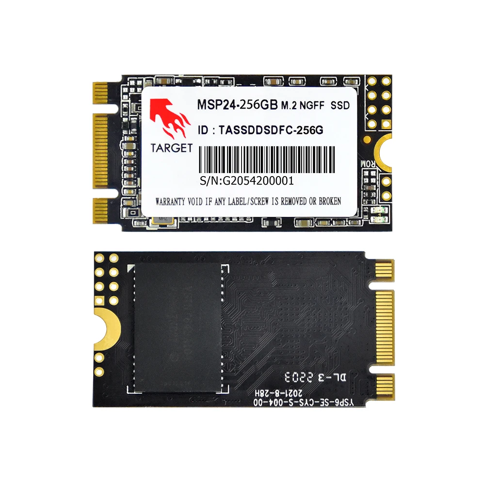 Factory Price 2280mm M2 NGFF SATA3 Internal SSD 128GB 1TB Capacity