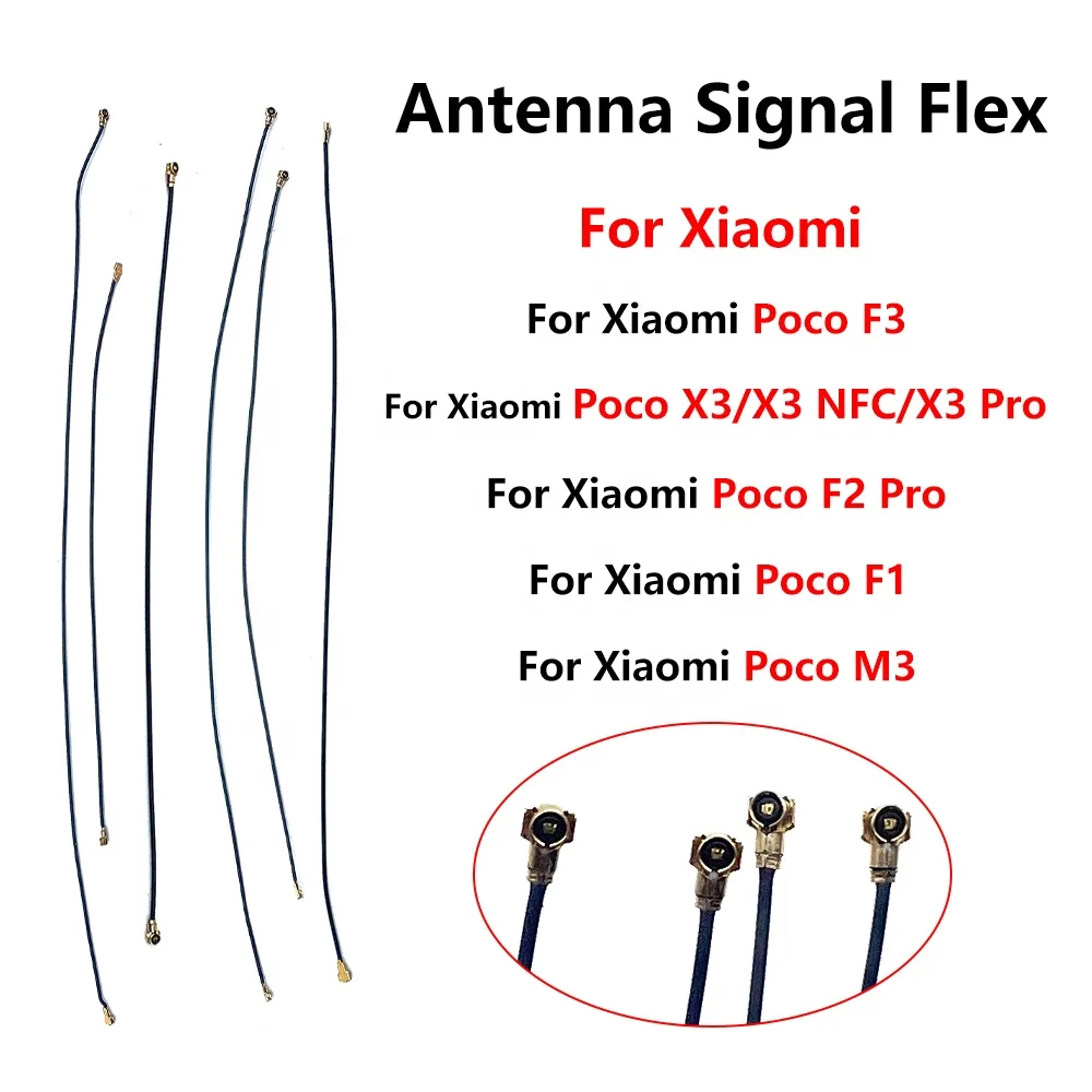 Câble Antenne WiFi/Coaxial Pour Xiaomi Poco X3 NFC - Réparation - Neuf Générique