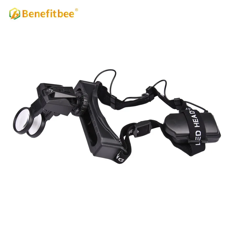 Headband Glass Magnifying 5X 8X 13X 15X 20X 28X with Led Light