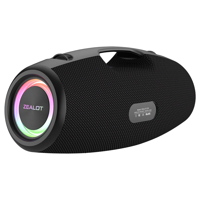 スピーカー・ウーファー ZEALOT Super Bass Wireless Speaker S78M Zealot S78M Shocking Super Bluetooth Speakers 120watt with a