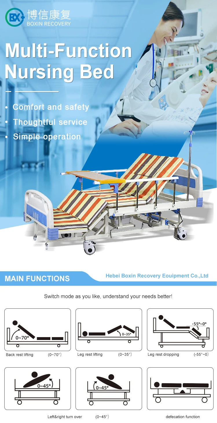 Multifunctional Nursing Bed - Hospital Care for Elders