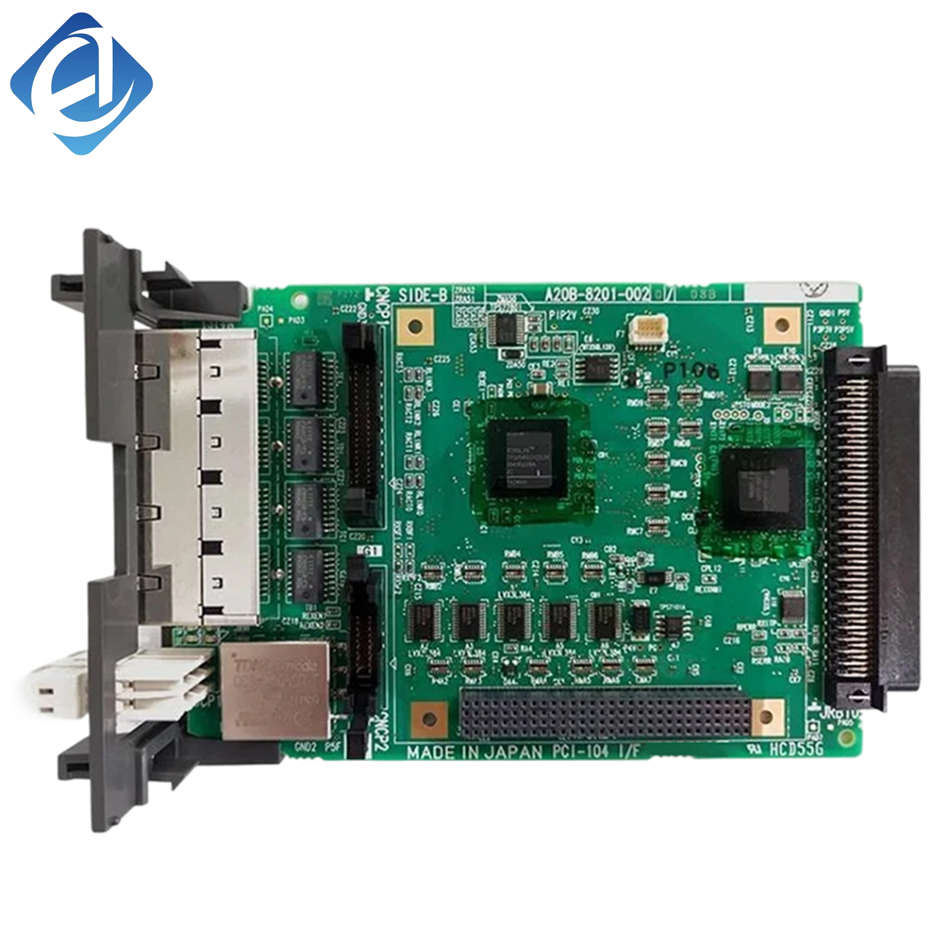 Új, eredeti A20B-8201-0020 típusú Fanuc PROFINET-kommunikációs áramkör, az A20B‑8201 sorozatból. Stabil ipari Ethernet-adatátvitelt és magas interferenciamentes teljesítményt biztosít. Széles körben alkalmazzák a Fanuc R‑30iB robotvezérlőkben
