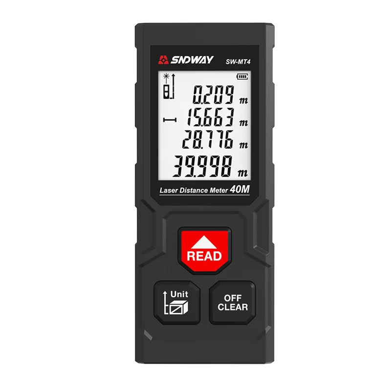 Laser Rangefinder Hunting Rangefinder Digital Mini Range Finder Laser Tape Distance Ruler Sensor 40m  Distance Meter