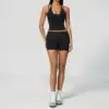Black Dots Shorts Set