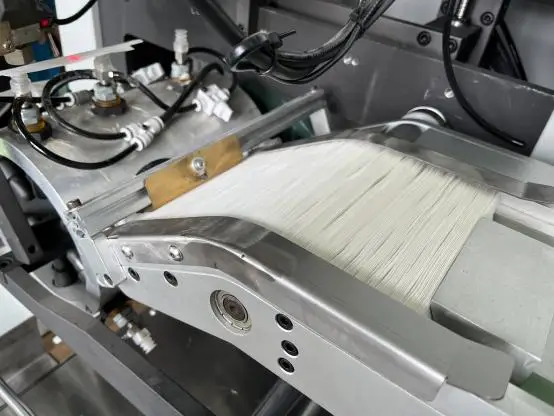 T-100 Automatic Tin Tie Food Plastic Paper Bag Pasting Machine