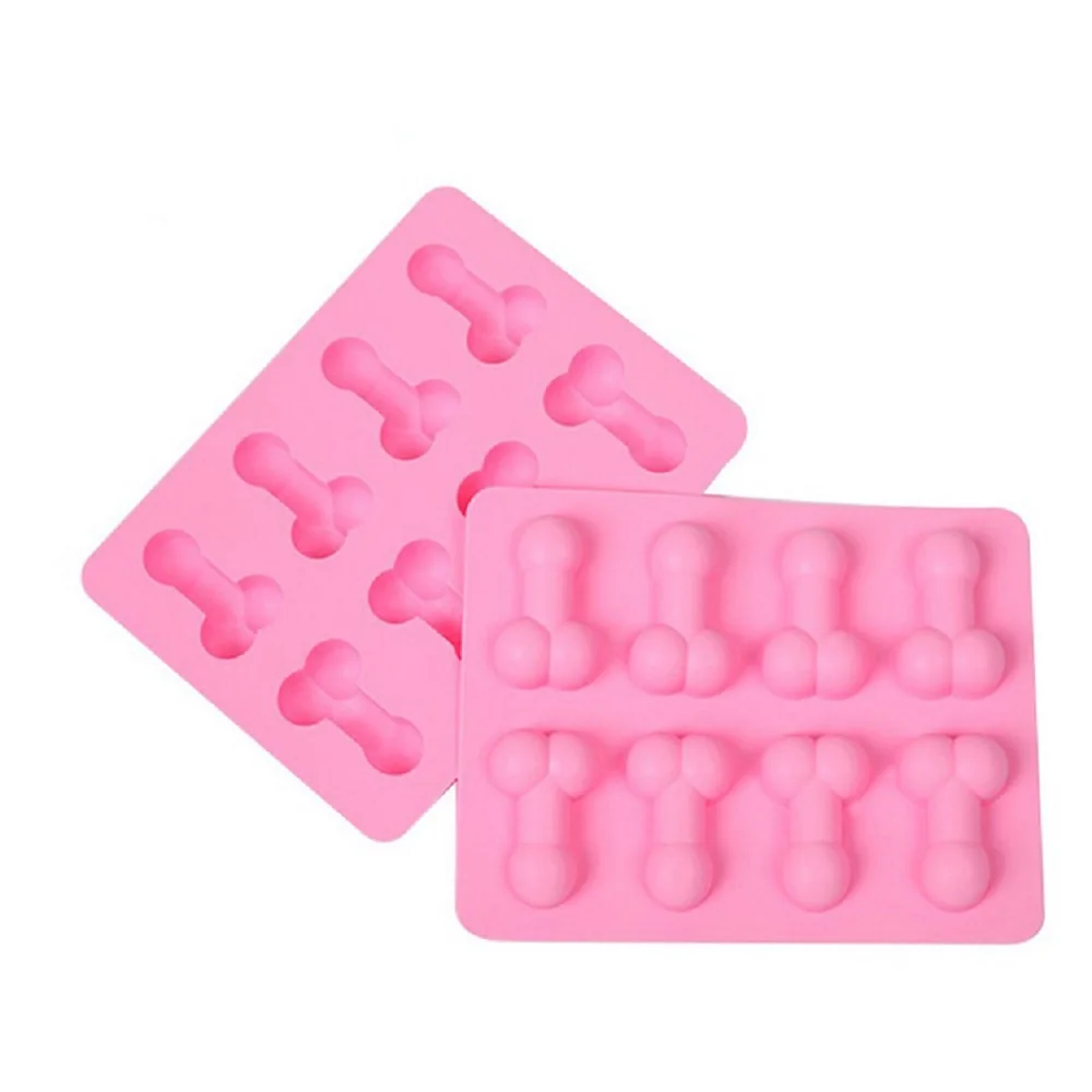 6 FUN NOVELTY ICE CUBE, JELLO, SOAP OR CANDY MOLDS