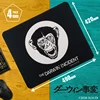 Alfombrilla de ratón para juegos con logotipo ALA The Darwin Incident - Negro
