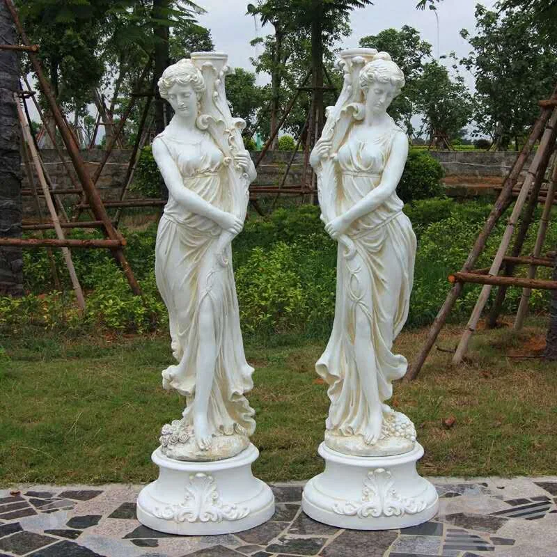 Concrete Statue Molds Gypsum Garden Statues Mold Magnesium Mud