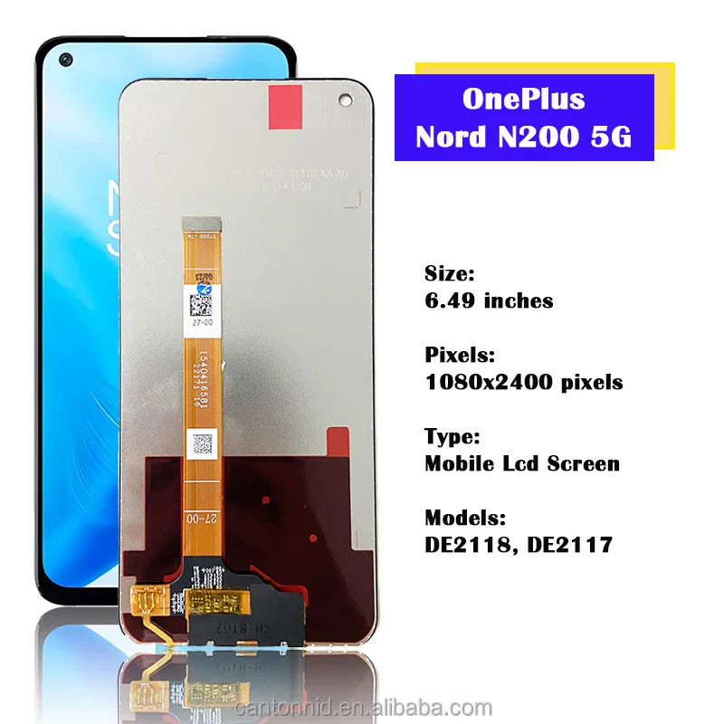 Reparacion De Pantallas Para Celulares Display Para Para OnePlus Nord N200 5G