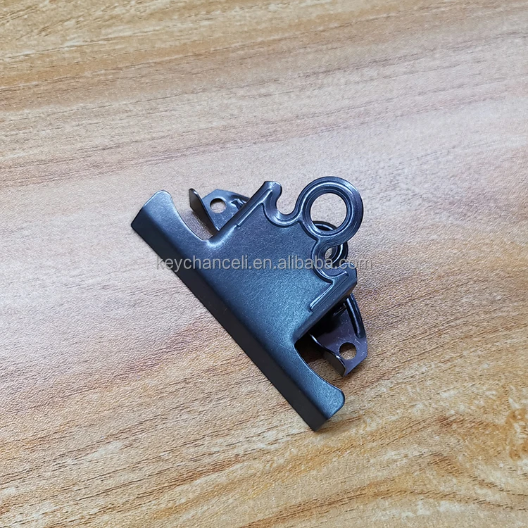 78mm Popular Black Nickel & Matte Metal Clipboard Clip for Restaurant Menu Wooden Board
