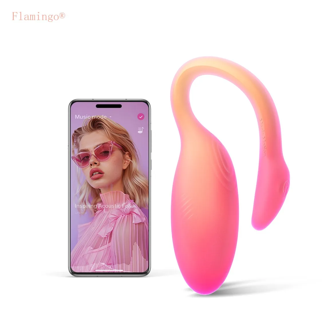 New Generation of Flamingo an Innovative Remote Squeeze Control Vibrator Adult Sex Toy Vagina Female Vibrator Sex Toys for Woman