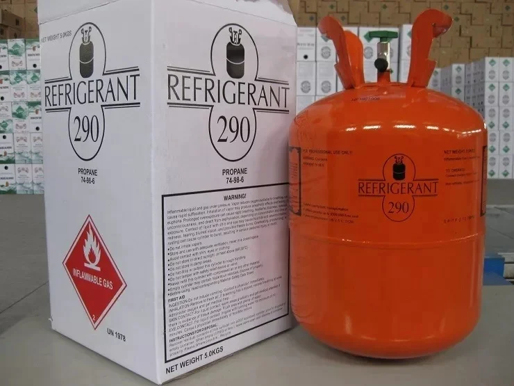 R290 Propane Gas Refrigerant Best Replacement for Gas 22