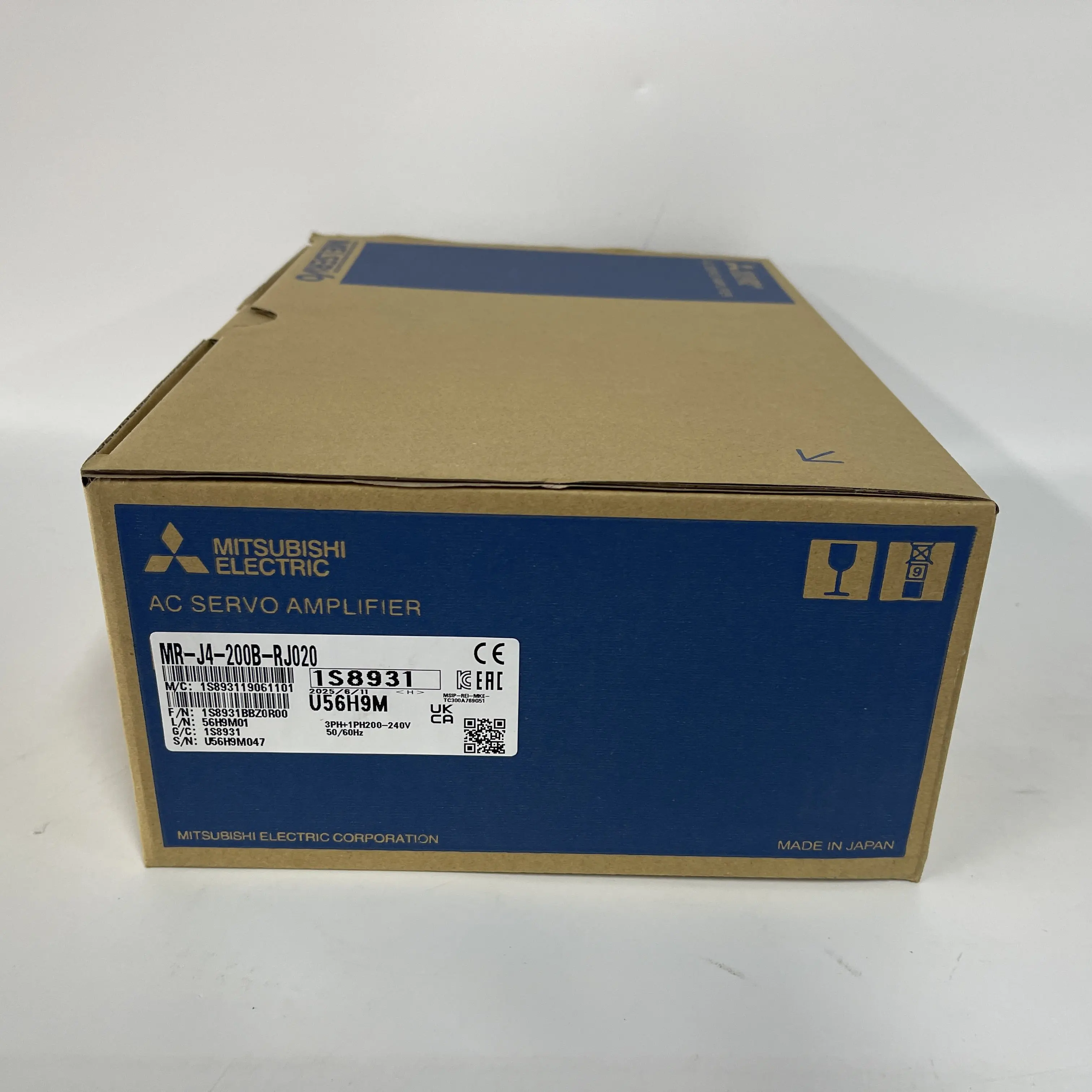 Mitsubishi AC Servo Amplifier MR-J4-200B-RJ020