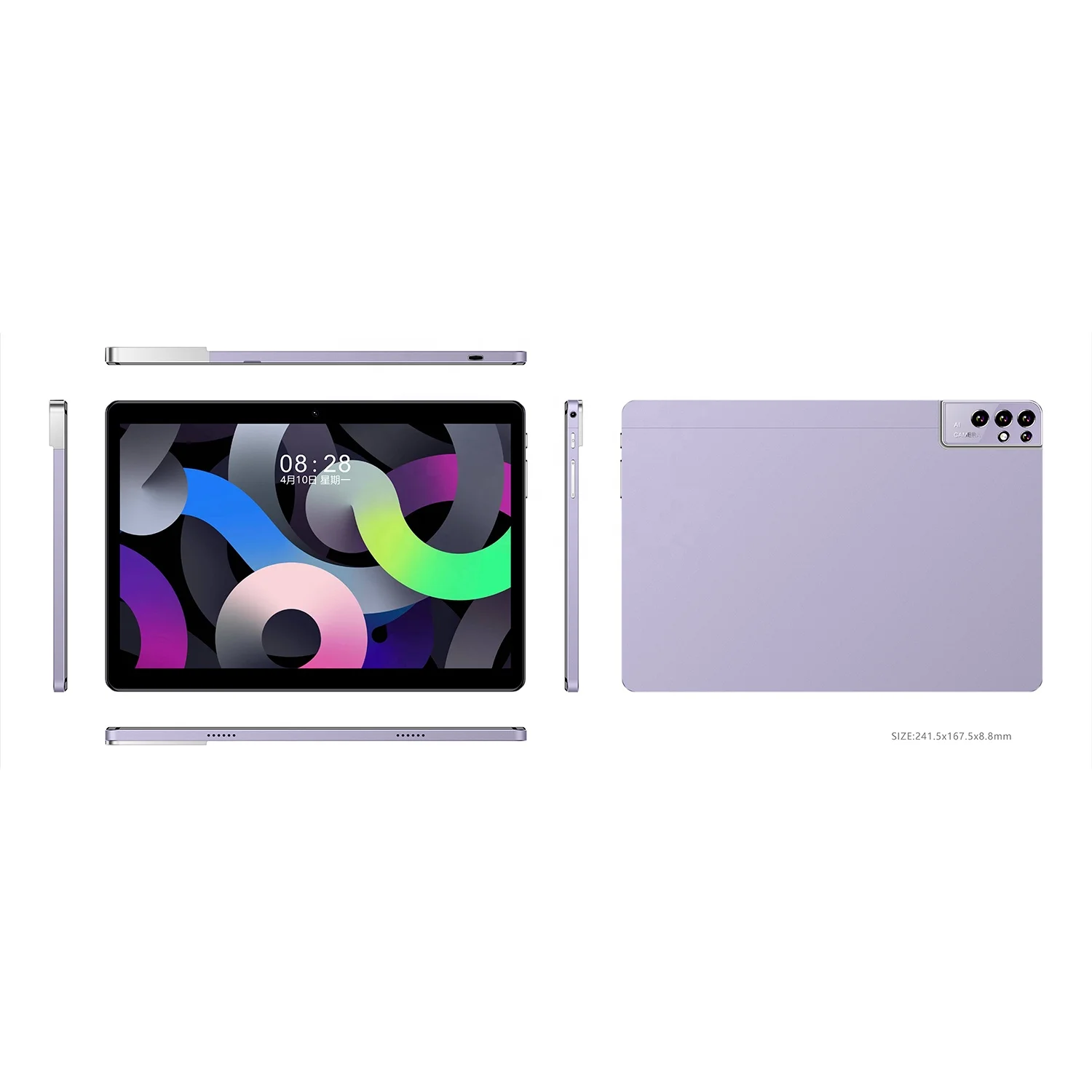 10.1 Inch Android 12 Tablet with 6GB RAM and 64GB Storage