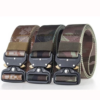 Utility Tactical Combat Military Mens Belts With Buckle Nylon Utility Belts