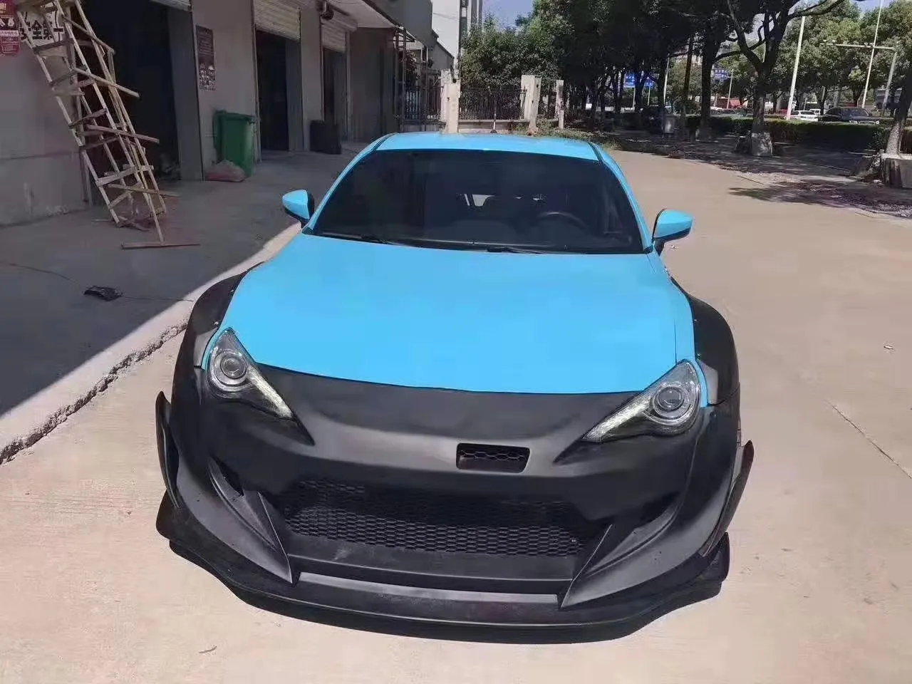 Perfect Fitment Carbon Fiber Body Kit For GT86 Brz Frs Brz Wide Body Kit