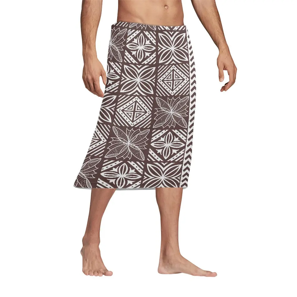 Sarong Pareo Samoan Mens Traditional Lavalava Custom Polynesian Tribal ...