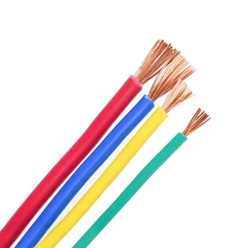 1.5-16mm² H07Z-R Single Core Power Cable with LSZH Insulation Material Green Yellow Blue Red Color