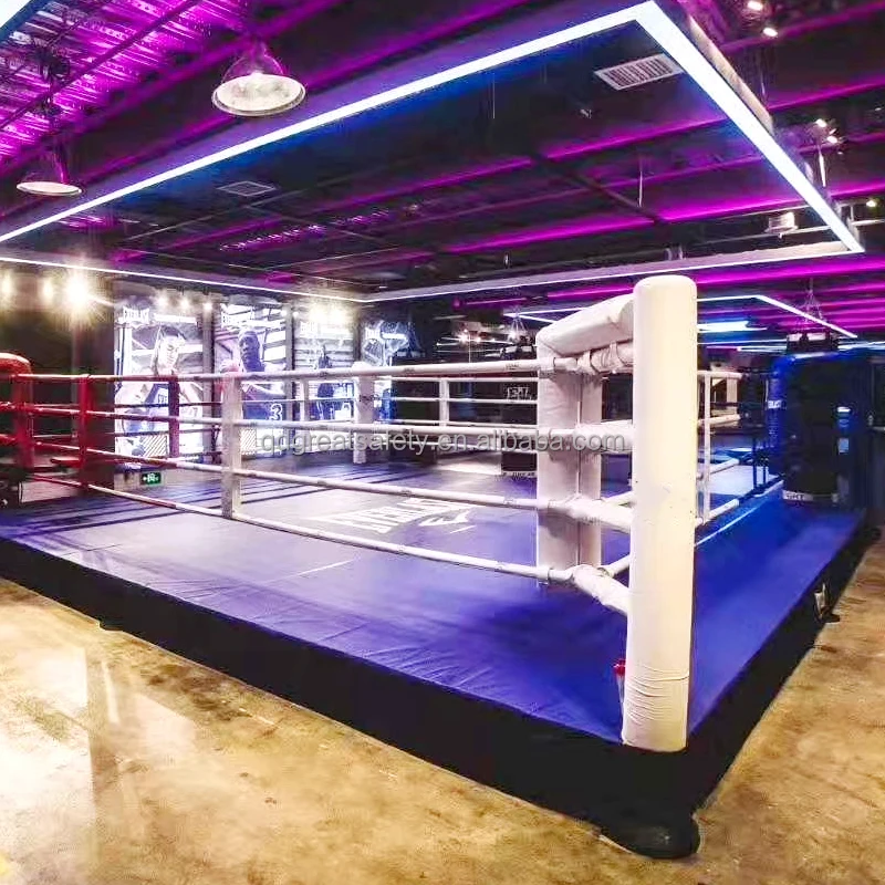 Factory Boxing Ring Professional With Platform Floor High Quality Steel Frame Outdoor Boxing Ring for Boxing Fighting