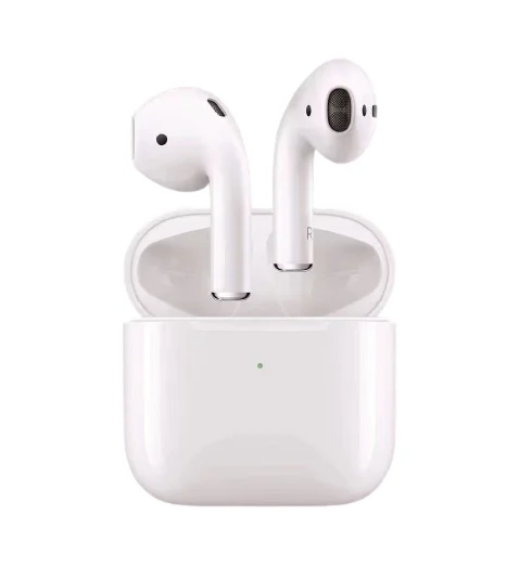 wholesale high quality portable tws pro4 earphone wireless blue