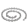 Catena O-ring in argento da 3 mm x 60 cm