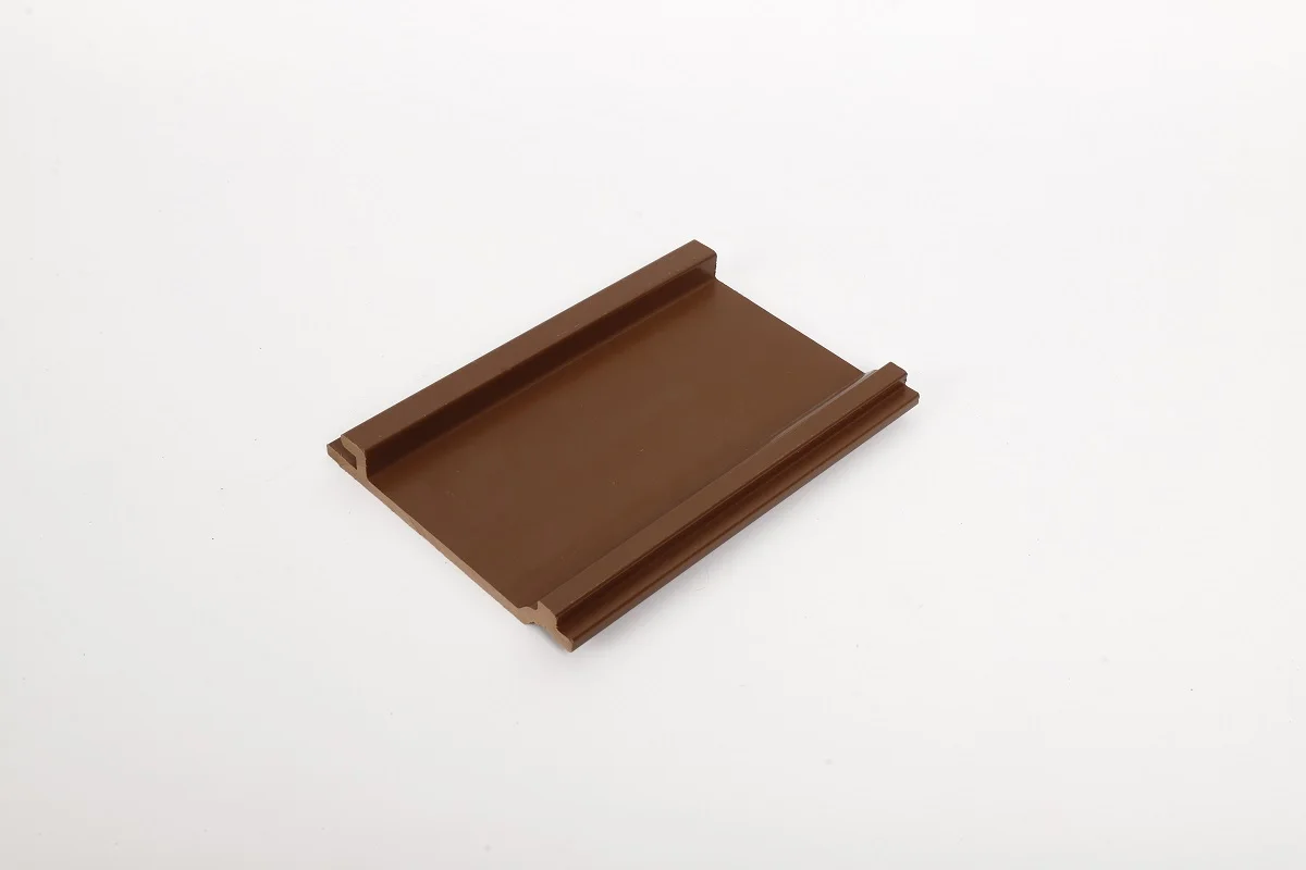 External Wood Grain Composite WPC Plank Exterior Wall Panel Outdoor Exterior Waterproof Cladding