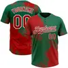 Red and Kelly Green